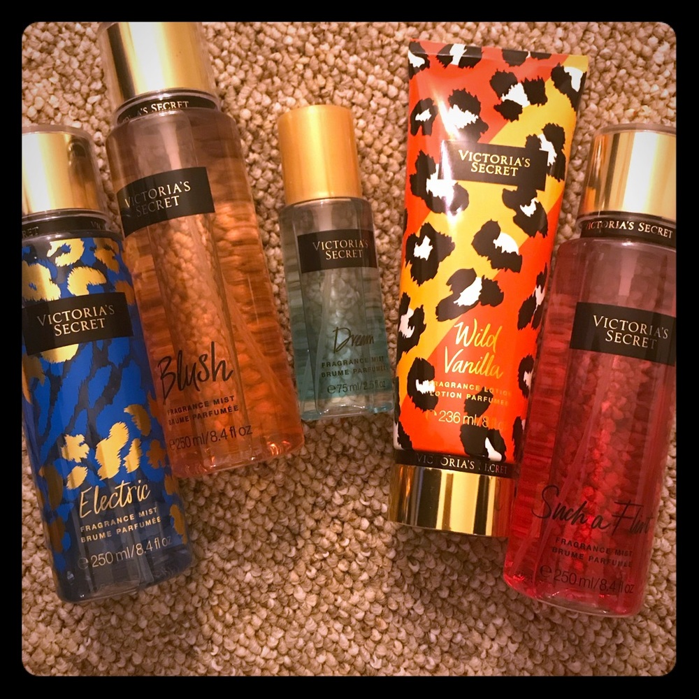 SET OF 5 VICTORIA’S SECRET FRAGRANCE PRODUCTS